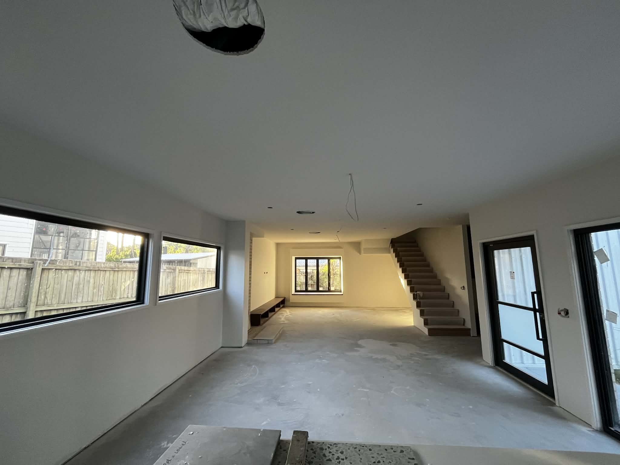 Open-plan interior