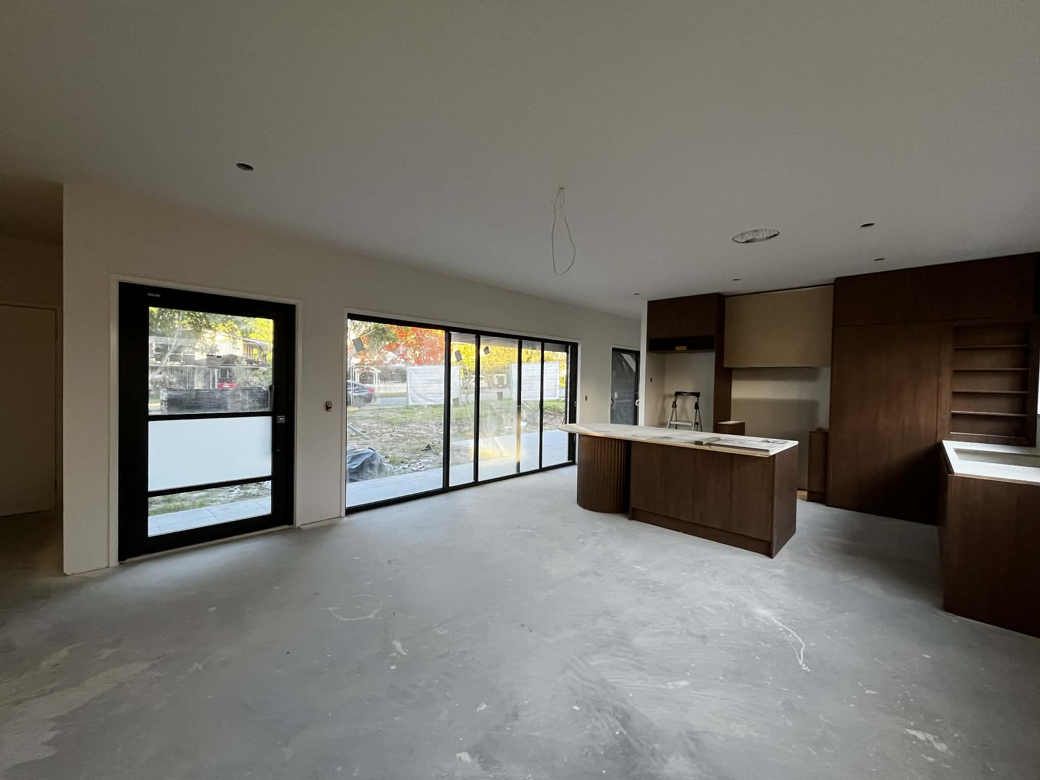 Modern interior painting project